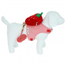 Colete com guia para cachorro
